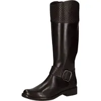 Caprice Damenschuhe Reißverschluss Schaftstiefel Schwarz Freizeit