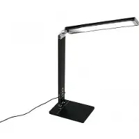 Lindner Tischlampe 7140 LED, 3 Lichtfarben, 5 Helligkeitsstufen, zusammenklappbar, Höhe 415 mm