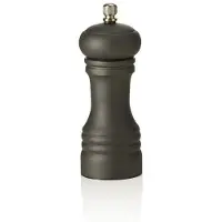 WAS Germany Salzmühle Metal mit Edelstahl Mahlwerk, Höhe 15 cm, Edelstahl