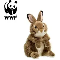 WWF - Plüschtier - Hase (sitzend, 30cm) lebensecht Kuscheltier Stofftier Rabbit