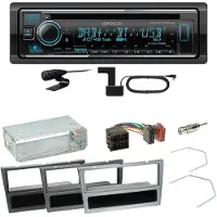 Kenwood KDC-BT740DAB Digitalradio Einbauset für Opel Omega B Meriva A Agila Vivaro
