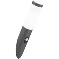 Etc-shop LED Wandleuchte, Edelstahl, anthrazit, Sensor, H 41 cm