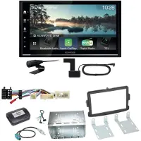 Kenwood DMX7722DABS Android Auto CarPlay Einbauset für Dacia Dokker Sandero