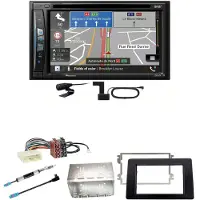 Pioneer AVIC-Z730DAB USB Bluetooth DAB+ CD Einbauset für Nissan NV400 ab 2019