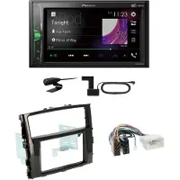 Pioneer DMH-A3300DAB USB Digitalradio Einbauset für Mitsubishi Pajero ab 2015