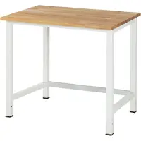 RAU Werktisch Buche-Massiv-Platte BxTxH 1000x800x825 mm