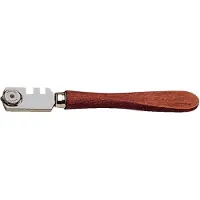 Vigor Glasschneider HM mit Holzheft Silberschnitt - 400.0
