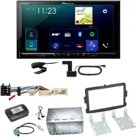 Pioneer SPH-DA230DAB Android Auto CarPlay Einbauset für Opel Vivaro Movano B