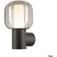 SLV Ovalisk Outdoor LED Wandlampe Anthrazit CCT