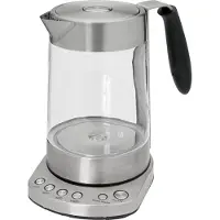 ProfiCook Glas-Tee-Wasserkocher PC-WKS 1020 G , Warmhaltefunktion, Edelstahl-Teefilter, Elektr. Temperatureinstellung