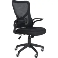 CLP Bürostuhl Hudson ergonomischer Drehstuhl | Farbe schwarz
