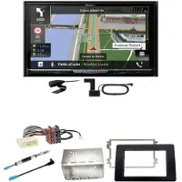 Pioneer AVIC-Z930DAB USB Bluetooth DAB+ CD Einbauset für Nissan NV400 ab 2019