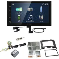 Kenwood DMX129DAB DAB+ Bluetooth Einbauset für Mercedes Sprinter W906 Crafter