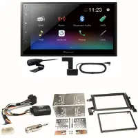 Pioneer DMH-A340DAB Digitalradio Bluetooth Einbauset für Suzuki Grand Vitara JT