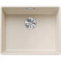 BLANCO Spüle SUBLINE 500-F 527 x 427 mm softweiß 527169
