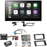Pioneer SPH-DA250DAB Bluetooth Digitalradio Einbauset für Mercedes W211 CLS W219