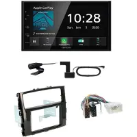 Kenwood DMX-5020DABS CarPlay USB MP3 Einbauset für Mitsubishi Pajero ab 2015