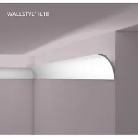 NMC IL18 WALLSTYL Eckleiste Zierleiste Stuckleiste Indirekte Beleuchtung 2 m