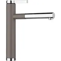 BLANCO Küchenarmatur LINEE-S chrom vulkangrau 526956