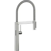BLANCO Küchenarmatur mit Handbrause CULINA-S II SENSOR edelstahl gebürstet 527462