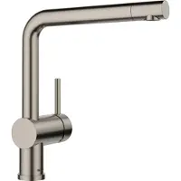 BLANCO LINUS Küchenarmatur Wasserhahn Hochdruck satin platinum - inkl.