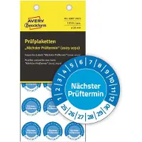 Avery Zweckform Prüfplaketten