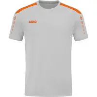 Jako Kinder Trikot Power KA, Farbe:soft grey/neonorange, Größe:152