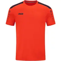 Jako Unisex Trikot Power KA, Farbe:flame/marine, Größe:S