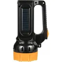 Libox Taschenlampe Akku-Suchscheinwerfer mit Solar LB0169