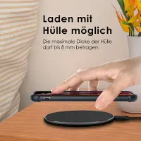 Naukita Qi Induktive Ladestation Kabellos 15W für Xiaomi 15 14 13 12 Wireless Charger