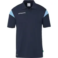 Uhlsport Squad 27 Poloshirt Herren - Marine / Skyblue