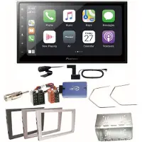 Pioneer SPH-DA250DAB Bluetooth Einbauset für Opel Omega B Meriva A Agila Vivaro