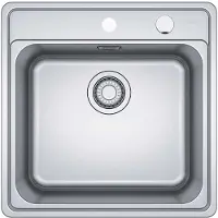 Franke BELL, BCX 610-51 Drehexcenterventil, Edelstahl