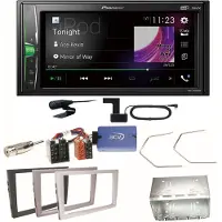 Pioneer DMH-A3300DAB Bluetooth Einbauset für Opel Vectra C Signum Corsa Combo
