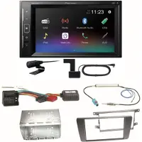 Pioneer DMH-A240DAB Digitalradio Bluetooth Einbauset für Skoda Octavia 2 Yeti 5L