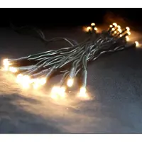 Mojawo 30'er LED Lichterkette Innenbereich warmweiß