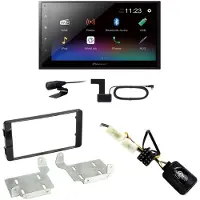 Pioneer DMH-A340DAB USB Bluetooth MP3 USB Einbauset für Mitsubishi ASX ab 2015