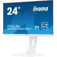 Iiyama ProLite XUB2492HSU-W1, 60,5 cm (23.8"), 1920 x 1080 Pixel, Full HD, LED, 5 ms, Weiß