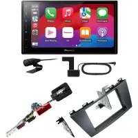 Pioneer SPH-DA77DAB CarPlay Android Auto Digitaltadio Einbauset für Mazda 5 CW