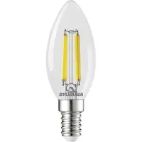 Sylvania E14 LED Warmweiß 2700K | Kerzenform | A-Energieklasse | Ersatz für 40W Glühbirne | 485 Lumen