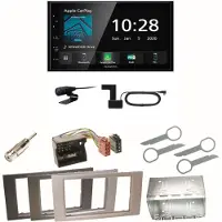 Kenwood DMX5020DABS Android Auto Einbauset für Ford Focus C-Max Fiesta Transit
