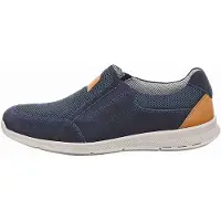 Jomos ROGATO Slipper in Übergrößen Blau 324398 913 8042 große Herrenschuhe