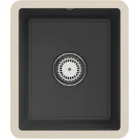 Villeroy & Boch Keramikspüle 332401i4, Subway 45 SU Unterbauspüle - inkl.