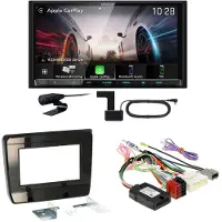 Kenwood DMX8021DABS Android Auto CarPlay Einbauset für Isuzu D-Max 3 ab 2020