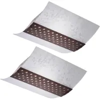 Etc-shop 2er Set LED Deckenleuchte aus Metall und Glas, SARAH