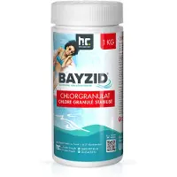 Höfer Chemie 1x1 kg BAYZID Pool Chlorgranulat für sauberes Wasser