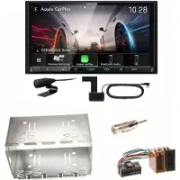 Kenwood DMX8021DABS CarPlay Einbauset für Mercedes Vito Viano W639 W447 Sprinter