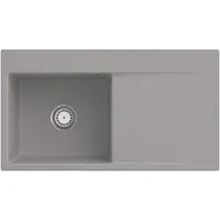 Villeroy & Boch Keramikspüle 33521FKD, Subway Style 50 Flat Flächenbündige Spüle - inkl.