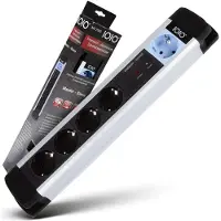 Olympia MS 2500 Master Slave Power Strip – 5 Outlets – 96 x 61 x 470 mm