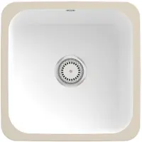 Villeroy & Boch Keramikspüle 670301RW, Cisterna 50 Unterbauspüle - inkl.